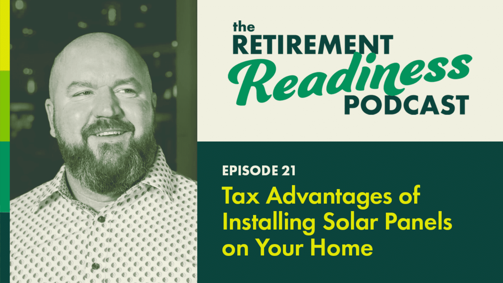 Tax Advantages of Installing Solar Panels on Your Home [PODCAST 21]